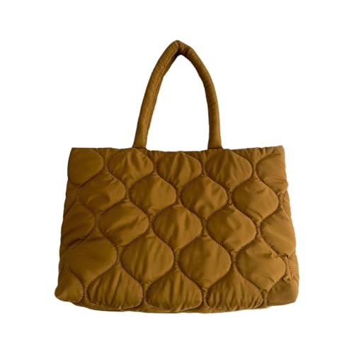 Gesteppte Umhängetasche Für Frauen All Matching Handtasche Große Kapazität Achselhöhle Einkaufsbörse Pendler Frauen Achselhöhle Gestepte Schulter Großer Kapazität Handtasche Trend Shopping Einkaufen von Zuoeay