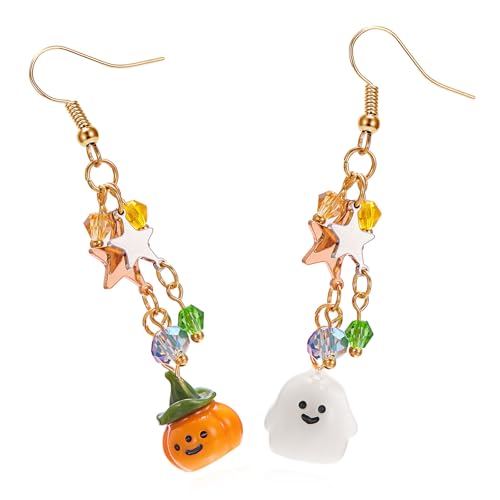 Halloween Quasten Ohrringe Mit Und Charme Mode Haken Haken Schmuck Für Mode Frauen Halloween Tassels Ohrringe von Zuoeay