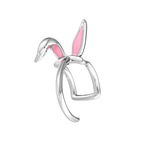 Kaninchen Ohrclip Auf Manschetten Für Frauen Robuste Legierung Ohne Piercing Erforderten Modeschmuck Für Tägliche Outfits Stilvoller Alltagskletterer von Zuoeay