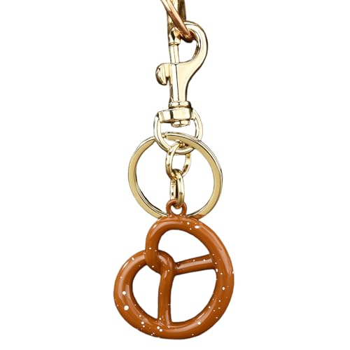 Kekse Keychain Einfache Autoschlüsselkette Stylish Cookie Hanging Ornamente Keyrings Bag Anhänger Zubehör Stilvolle Keks Keyring Hänge Orumament Keks Kleine Autos Schlüsselkette von Zuoeay