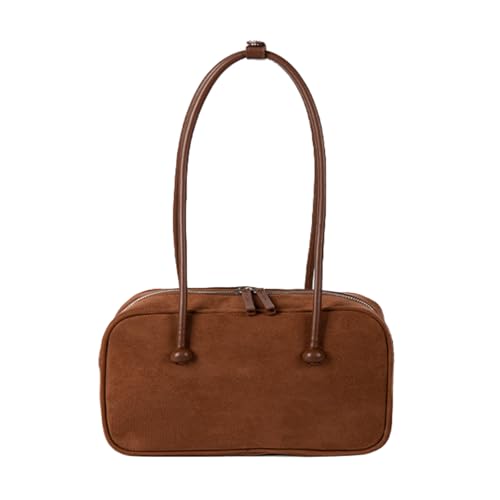 Korean Styles Achselbeutel Für Frauen Mädchen Handtasche Feste Farbe Pendeln Vintage Schulter Retro Unterarm Frauen Achselhöhle Koreanische Stile Handtasche All Matching Schulter Unterarm von Zuoeay