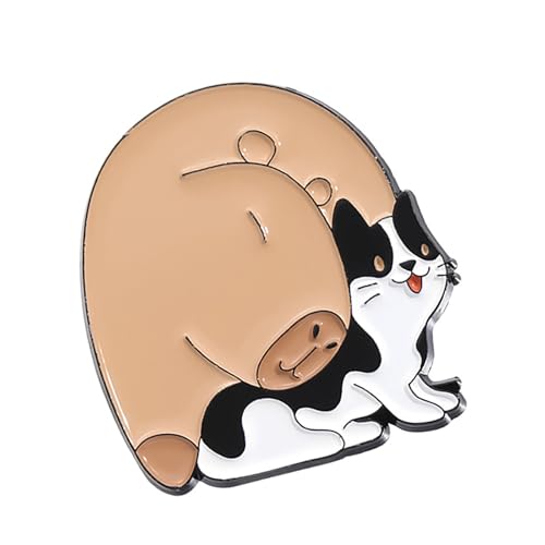 Kreative Brosche Einzigartige Tierstifte Rucksack Abzeichen Kleidung Schmuck Legierung Textur Für Modeaccessoires Und Geschenke Kleidung Juwelier von Zuoeay