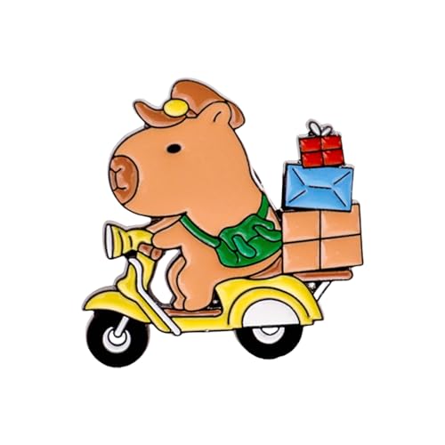 Kreative Brosche Einzigartige Tierstifte Rucksack Abzeichen Kleidung Schmuck Metall Textur Für Modeaccessoires Und Geschenke Metall Cartoon Pin von Zuoeay