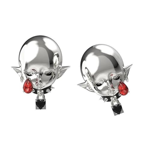 Mode Teufel Legierung Ohrringe Multifirtional Ohrschmuck Persönlichkeit Ohrstollen Für Moderne Teenager Und Trendliebhaber Einzigartige Designs Ohrringe Geeignet von Zuoeay