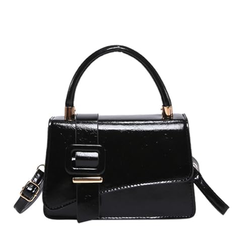 Modische Damenläden 'kleine Umhängetasche Feste Farbe PU Leder Crossbody Geldbörse Mit Oberer Handtasche Für Den Täglichen Gebrauch Elegante Handtasche Für Frauen von Zuoeay