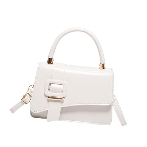 Modische Damenläden 'kleine Umhängetasche Feste Farbe PU Leder Crossbody Geldbörse Mit Oberer Handtasche Für Den Täglichen Gebrauch Elegante Handtasche Für Frauen von Zuoeay