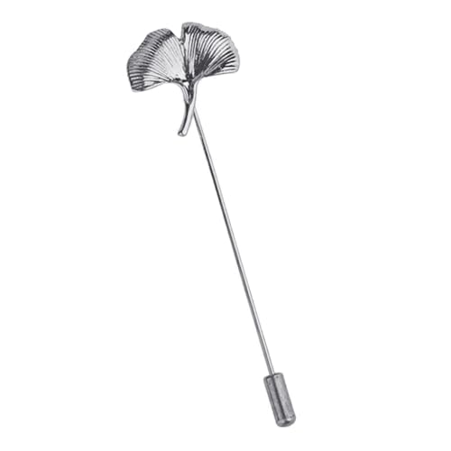Multipurpose Lustig Anspruchsvoller Gingko Leaf Brosche Elegante Designs Tragbares Modezubehör Für Daily Outfit Artistics Designs Pin von Zuoeay