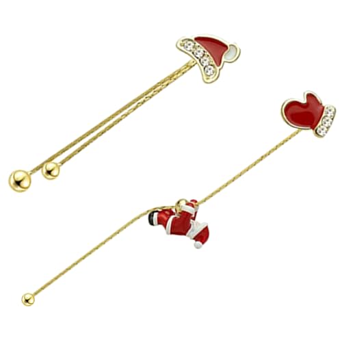 Ohrhörer Accessoire Für Weihnachtspartys Und Versammlungen Leichter Und Komfortable Ohrbekleidung Weihnacht Ohrringe von Zuoeay