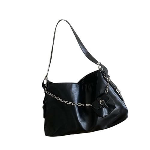 Praktische Umhängetasche PU Leder Handtasche Lässig Unterarmte Geldbeutel Slouchy Taschen Für Den Täglichen Gebrauch Mit Ausreichender Speicherfläche Stilvoller Pendelbeutel von Zuoeay