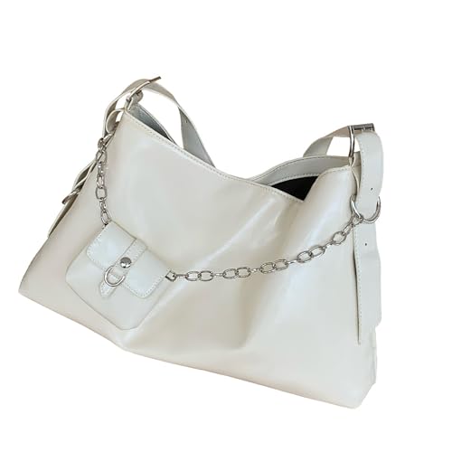 Praktische Umhängetasche PU Leder Handtasche Lässig Unterarmte Geldbeutel Slouchy Taschen Für Den Täglichen Gebrauch Mit Ausreichender Speicherfläche Stilvoller Pendelbeutel von Zuoeay