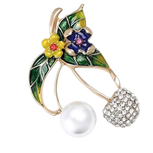 Raffinierte Cherrys Revers Pin In Robuster Legierung Einfach Zu Tragen Für Partys Vorräte Und Bühnenauftritte Accessoire Frauen Mode Brosche von Zuoeay