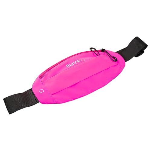 Reflektierende Laufbeutel Leichter Gewichte wasserdichte Outdoor Sport Taille Pack Übung Taille Workout Cycling Belt Pack Outdoor Running Women Man Geldgürtel wasserdichte von Zuoeay