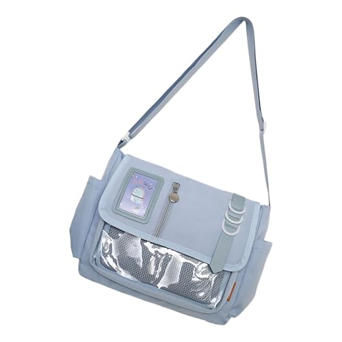Schöne Itabag Clear Crossbody Bag Fashion Schulter Pendeln Japanische Stils Messenger Für Tägliche Mode Schulter Clear Itabag Crossbody Japaner Styles Messenger von Zuoeay