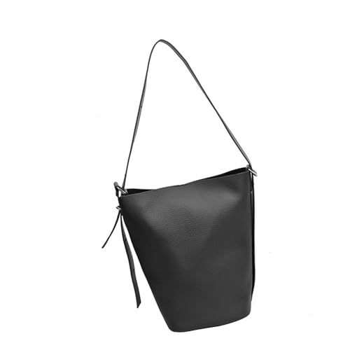 Stilvolle Frauen Unterarm Tasche PU Leder Bucket Geldbeutel Umhängetasche Party Satchel Handtasche Geeignet Für Verschiedene Outfits Casual Outing Handtasche von Zuoeay