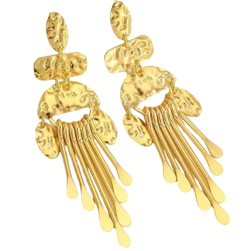 Übertriebene Quastenohrringe Robuste Legierung Designs Schmuckzubehör Für Hochzeiten Und Partys Lieferungen Täglich Verwendung Vintage Tassels Ohrringe von Zuoeay
