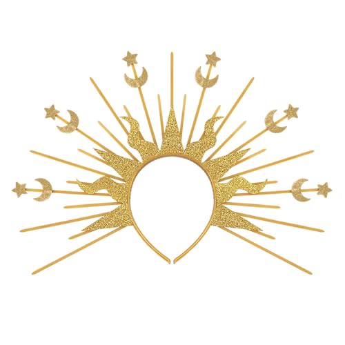 Übertriebenes Stirnband Mit Mond Tiaras Kronen Haarhoop Frauen Baroques Kopfbedeckungskronwerk Für Formelle Anlässe Kronenkopfschmuck Übertriebenes Stirnband Mit Mond Tiaras Kronen Haarhoop Frauen Baroques Kopfbedeckungskronwerk Für Formelle Anlässe Kronenkopfschmuck von Zuoeay