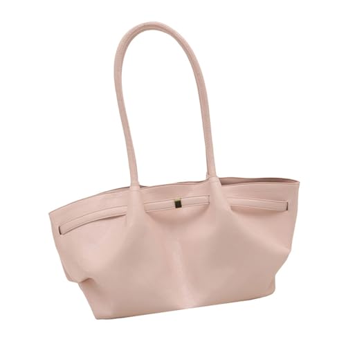 Umhängetasche Mit Großer Kapazität Für Frauen Trendy Handtasche Geldbeutel Mode Achselhilfe PU Leder Achselhöhle Einkaufs Schulter Einfache Achselhänderhandtasche Pendeln von Zuoeay