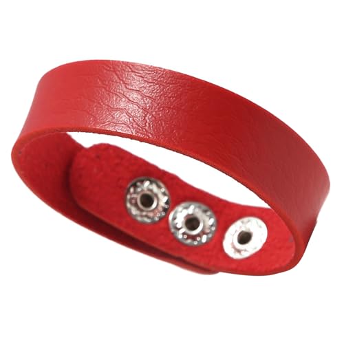 Verstellbares PU Leder Armband Anpassbares Slider Design Für 14 22 Cm von Zuoeay