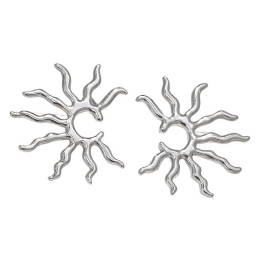 Vintage Styles Sunbursts Ohrringe Gold Geometrische Drop Ohrringe Tragbar Für Partys Vorräte Und Lässige Outfits Trendy Party Accessoires von Zuoeay