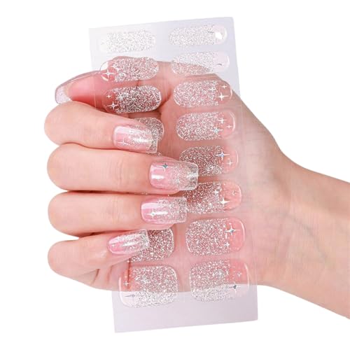 Vollständige Wraps Nägel Kunstaufkleber Polnische Streifen Selbstklebende Kunstaufkleber Streifen Aufkleber Für Frauen Nägel Abziehbilder von Zuoeay
