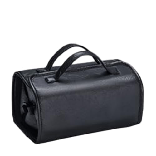 Wasserdichtes Reisetoppelsbag 4 Abnehmbare Fächer Rolling Make Up Organisierte Faltbare Hangbeutel Für Frauen Camping Cosmetic Bag von Zuoeay