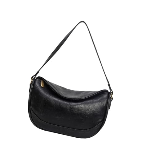 Winter Crossbody Geldbeutel Einfache Knödel Bag Frauen Schulter Fall PU Leder Achsel von Zuoeay