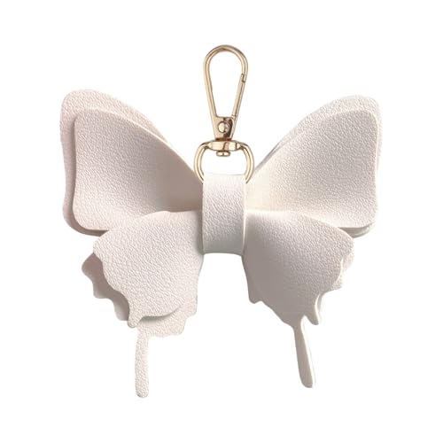 Zuoeay Delicate Solid Color Butterfly Tasche Stilvolle Tasche Zauberhalterhalter Car Decors Fashion Accessoire Easy Anhängedesign Butterfly Bag Charme von Zuoeay