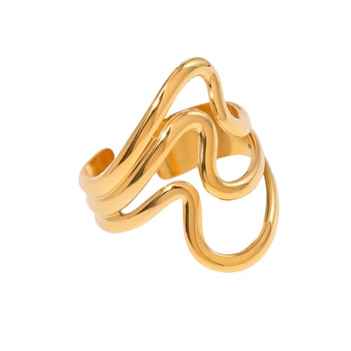 Zuoeay Einzigartige Patpflügelförmige Ringe In Gothic Styles Decoratiion Für Trendige Männer Und Frauen Tragbare Partyschmuck Tragen Moderinge Für Frauen von Zuoeay