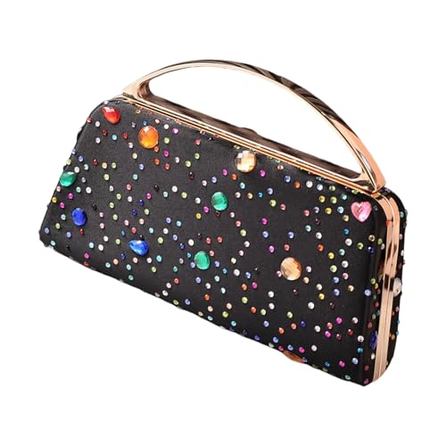 Zuoeay Elegante Abendtasche Mit Glitzernden Strassstücken Kettenhandtaschen Abendtasche Für Partys Und Hochzeiten Elegante Handtasche von Zuoeay
