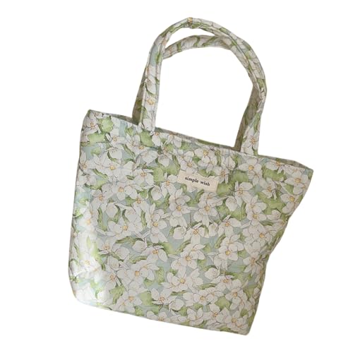 Zuoeay Elegante Gesteppte Baumwollkäufer Mit Floralen Designs Großer Kapazität Schulter Damen Gepolsterter Geldbeutel Für Den Täglichen Gebrauch Blumenschulter von Zuoeay