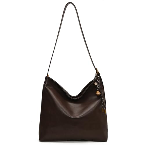 Zuoeay Elegante PU Umhängetasche Bequemer Gurtgehalt Achselhöhlenbeutel Geräumige Handtasche Für Büro Und Freizeitaktivitäten Bequemer Riemen Geldbeutel von Zuoeay