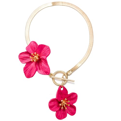 Zuoeay Elegantes Blumen Fußkettchen Für Frauen Verstellbar 27 Cm Summers Schmuck Geschenk Robust von Zuoeay