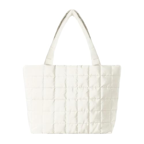 Zuoeay Frauen Achselbeutel Gepolsterte Handtasche Große Kapazität Schulter Gesteppte Arbeit Einkauf Pendel Für Tägliche Frauen Achselhöhle Gesteppte Schulter Große Kapazität Handtasche Trend Shopping von Zuoeay