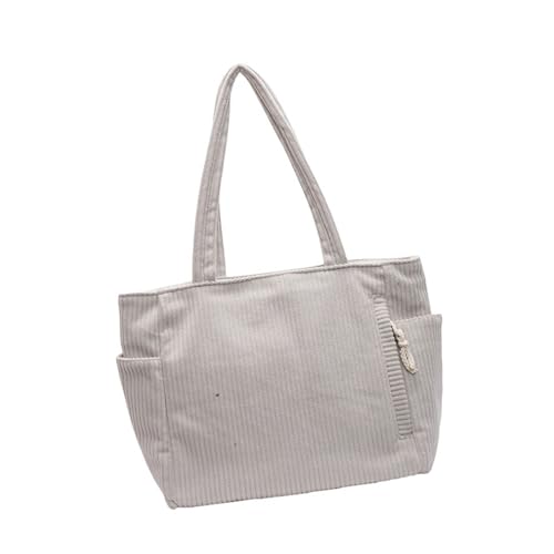 Zuoeay Frauen Bag Cord Achsel Unterarm Feste Farbe Handtasche Einfache Achselhöhlenschule Große Kapazität Schulter Damen Schulter Achselgröße Große Kapazität Handtasche von Zuoeay