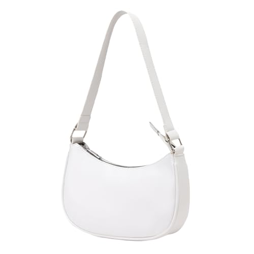 Zuoeay Frauen Umhängetasche Feste Farbe Achsel Retro Handtasche All Matching Award Arbeit Reise Für Alltägliche Feste Schulter Für Frauen Retro Achselhilfe Winter Handtasche Arbeit von Zuoeay