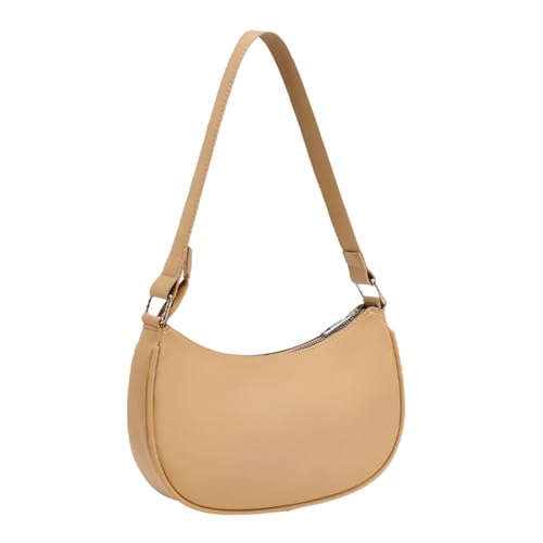 Zuoeay Frauen Umhängetasche Feste Farbe Achsel Retro Handtasche All Matching Award Arbeit Reise Für Alltägliche Feste Schulter Für Frauen Retro Achselhilfe Winter Handtasche Arbeit von Zuoeay