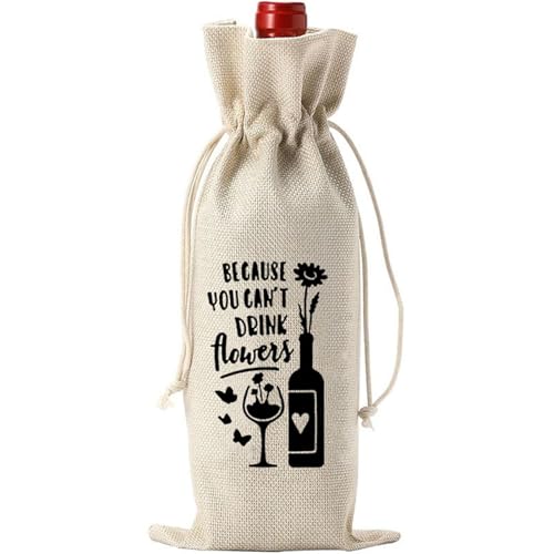 Zuoeay Friendly Leinenweinbeutel Für Neue Lehrergeschenk Mode Aufbewahrungstaschen Für Freund Und Kollegin Bei Besonderer Anlässe Weinbeutel Mit Besonderer Anlässe von Zuoeay