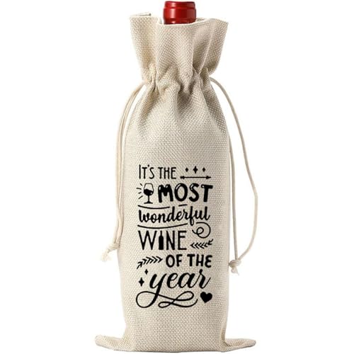 Zuoeay Friendly Leinenweinbeutel Für Neue Lehrergeschenk Mode Aufbewahrungstaschen Für Freund Und Kollegin Bei Besonderer Anlässe Weinbeutel Mit Besonderer Anlässe von Zuoeay