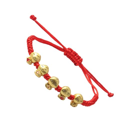 Zuoeay Fünf Schlangenarmband Rötung String Charm Für Viel Glück Geflochten von Zuoeay