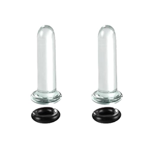 Zuoeay Glasohr Dehnung Set Single Plugs Messgeräte Für Ohren Mit O Ringen Expander Schmuck Für Trendige Frauen Und Männer Ohrhänger von Zuoeay