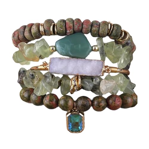 Zuoeay Handgefertigter Schmuckperlen Armband Verstellbarer Charm Artistic Stone Für Komfort Und Stil Bei Jedem Anlass Verstellbarer Handgelenkschmuck von Zuoeay