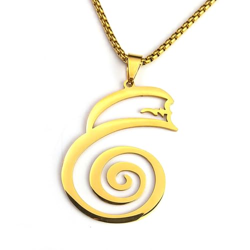 Zuoeay Hohlrunde Anhänger Halskette Edelstahl Verstellbares Modezubehör Geeignet Für Den Winteroutfits Anhänger von Zuoeay