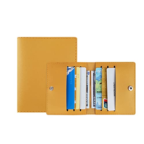 Zuoeay Holder Multi Slot Hülle Pocket Wallet Mode PU Lederbank Kreditorganisator Mit Schnallen Modischer Kartenhalter von Zuoeay