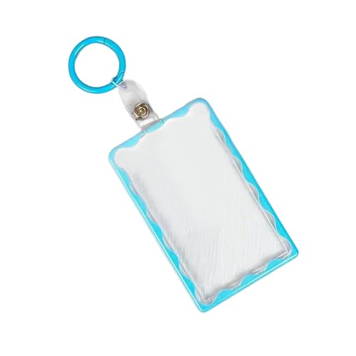 Zuoeay Kartenhalter Keyring Acryl Effiziente Organisatorische Transparente Designs Mit Stilvollem Muster Für Karten Und Buskarten Transparenter Kartenhalter von Zuoeay