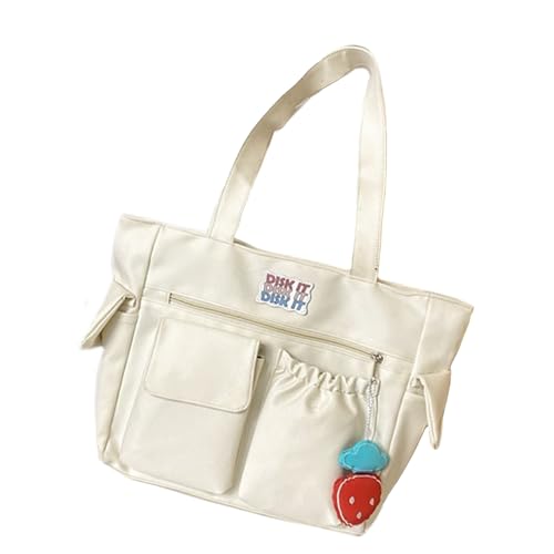 Zuoeay Lässige Nylon Unterarm Satchel Mit Mehreren Taschen Und Reißverschlüssen Die Eine Schulterhandtasche Mit Großer Kapazität Für Den Täglichen Gebrauch Frauen Achselhöhlenbeutel Verschließen von Zuoeay