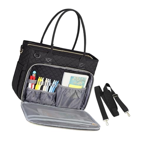 Zuoeay Lehrer Taschen Utility Arbeitsbeutel Für Büroversorgungen Krankenschwester Taschen Briefzüge Business Computer Geldtaschen Handtaschen Arbeit Laptop von Zuoeay