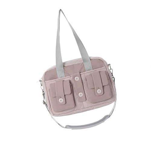 Zuoeay Mehrzweck Großer Crossbody Tasche Mit Verstellbaren Riemenknöpfen Multi Taschen Umhängetaschen Studenten Unterarm Handtasche Frauenschule von Zuoeay
