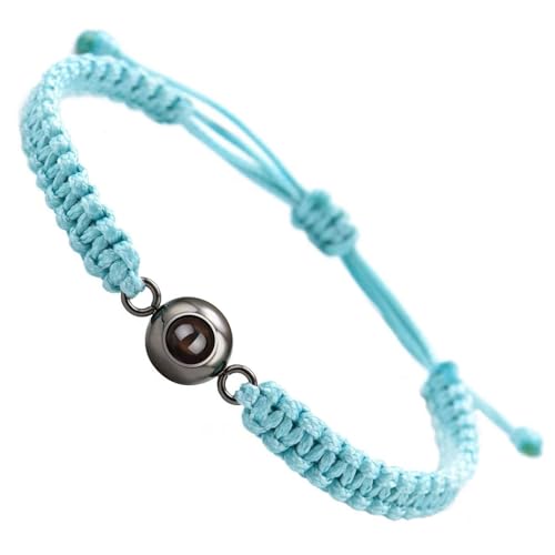 Zuoeay Mode Mattes Steinarmband Darstellung Ich Liebe Dich In 100 Sprachen Ideal Für Valentinstag Oder Geburtstage Gravierter Kristalle Armband von Zuoeay