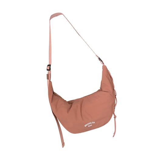 Zuoeay Mode Nylonmond Geformte Umhängetasche Mit Verstellbarem Gurt Crossbody Tasche Casual Satchel Für Unisex Student Multi Function Aufbewahrung von Zuoeay