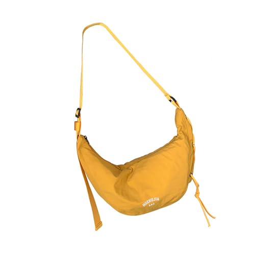 Zuoeay Mode Nylonmond Geformte Umhängetasche Mit Verstellbarem Gurt Crossbody Tasche Casual Satchel Für Unisex Student Multi Function Aufbewahrung von Zuoeay